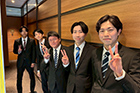 >入社式
